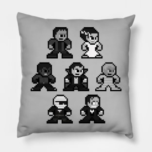 8-bit Universal Monsters Pillow