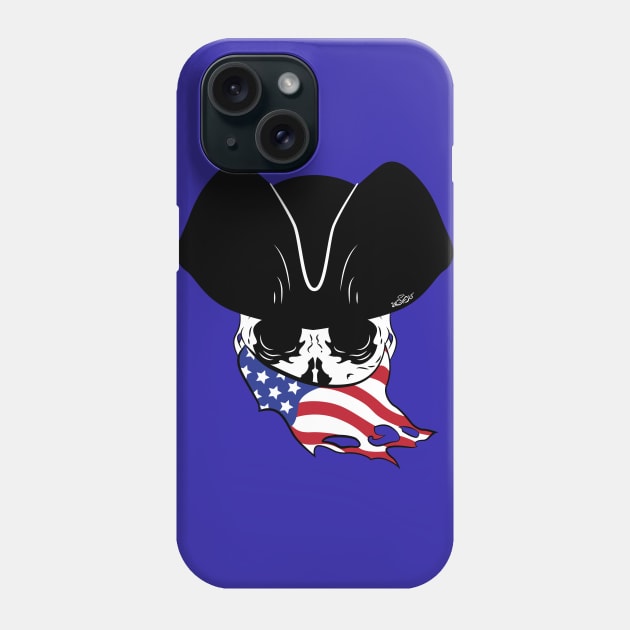 USA Pirate Logo Phone Case by SEspider