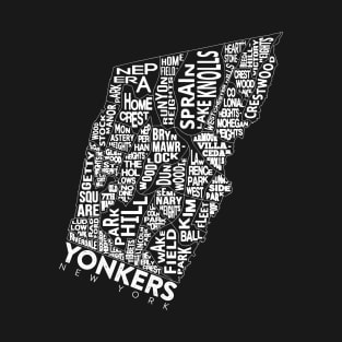 Yonkers Neighborhoods T-Shirt