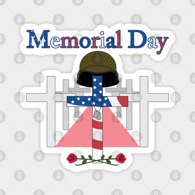 Memorial Day Magnet by GilbertoMS