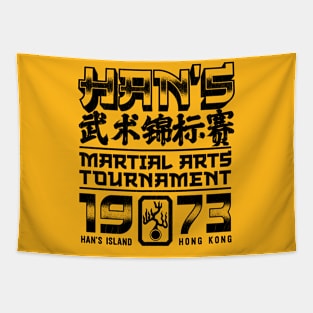 Han's Martial Arts Tournament Tapestry