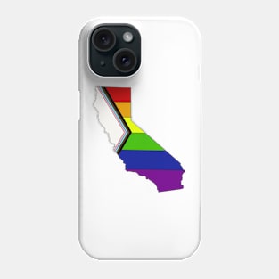 progress pride flag - California Phone Case