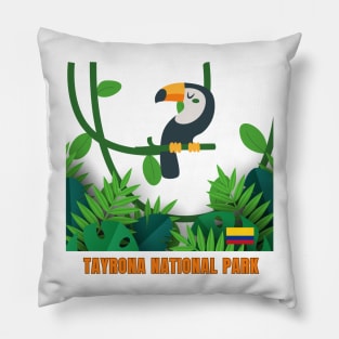 Tayrona National Park Pillow