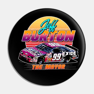 Jeff Burton Exide 99 90s Retro Pin