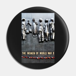 World War II Women Memorial Pin