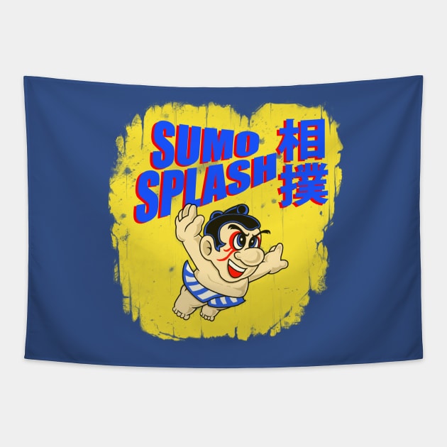 Sumo Splash Tapestry by Pengew