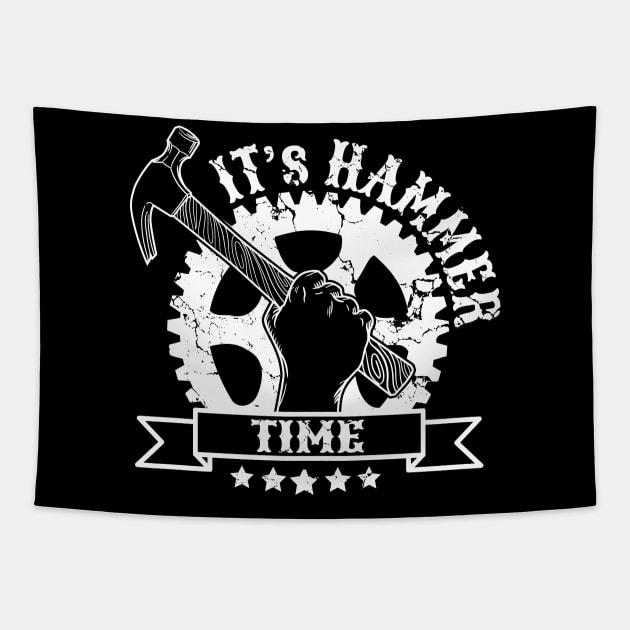 It's hammer tyme handyman Tapestry by captainmood