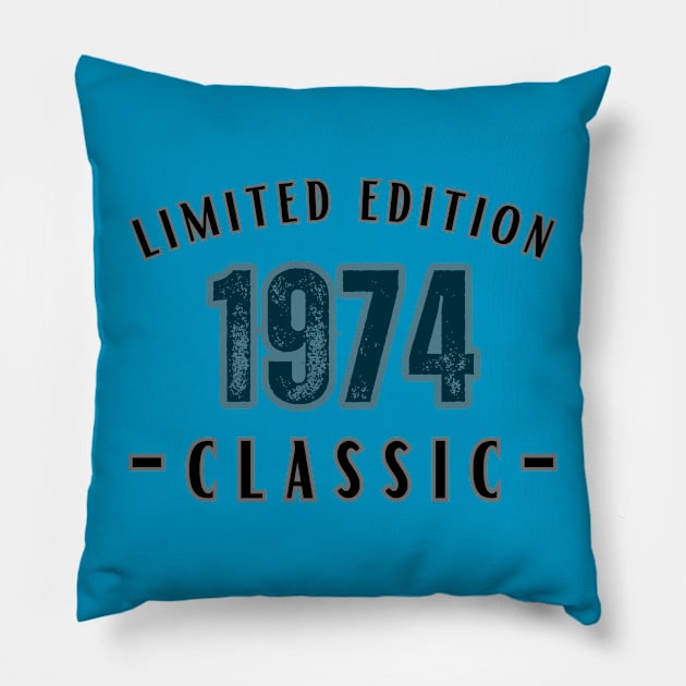 Limited Edition 1974 Pillow by WLBT