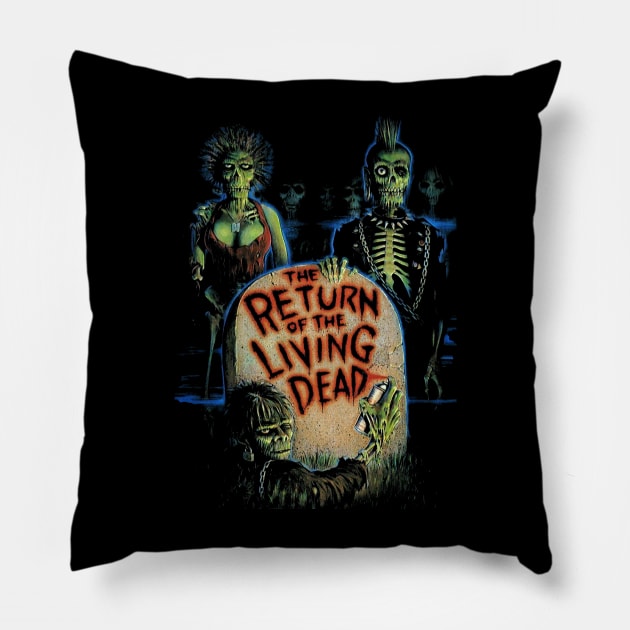 Living Dead Pillow by Shawn_M_Schmidt