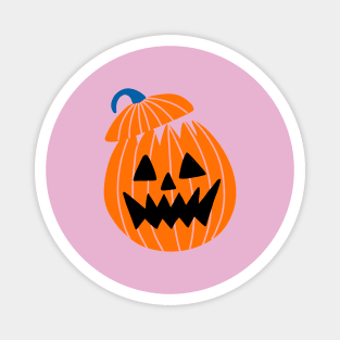 Jack o lantern Magnet