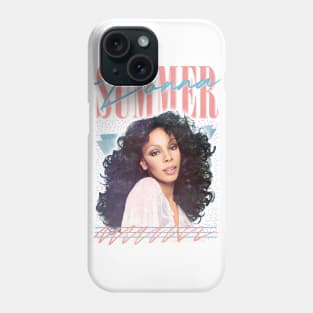 Donna Summer / Retro Style Fan Art Design Phone Case