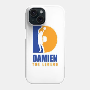 Damien Custom Player Basketball Your Name The Legend Phone Case