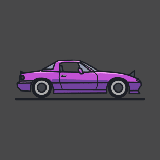 Depp purple Mazda Miata MX-5 NA T-Shirt