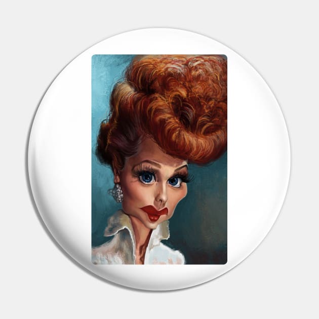 Lucille Ball Pin by AlexNovo