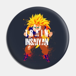 Train Insaiyan Pin