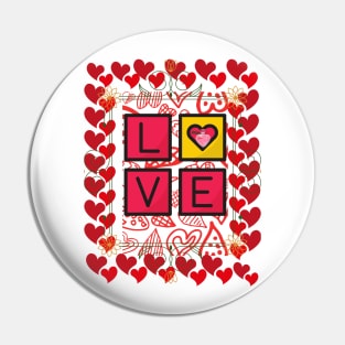 Valentine day Pin