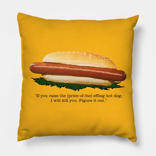 The Gadsden Hotdog Pillow by MacSquiddles