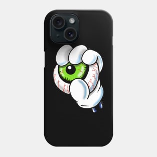 You'll get my eyeball from my cold dead gloved hands Phone Case