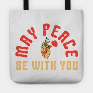 Peace Be with you Tote