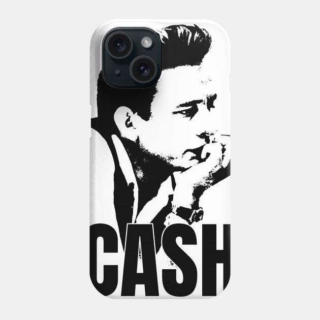 Johnny Cash Phone Case by phatvo