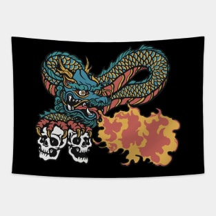 flamin dragon Tapestry