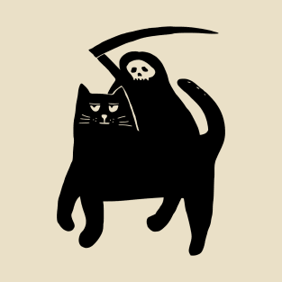 cat grim reaper T-Shirt