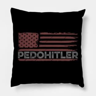 Pedohitler anti joe biden Pillow