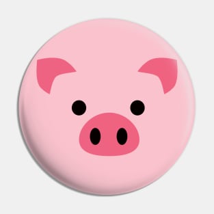 Pig Face - Funny Halloween Costume Pin