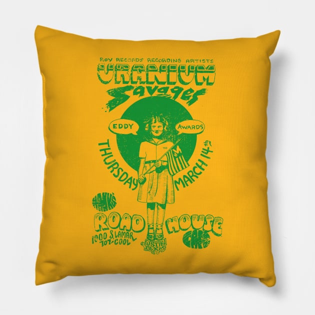 Uranium Savage Pillow by Miguelittle Camilia