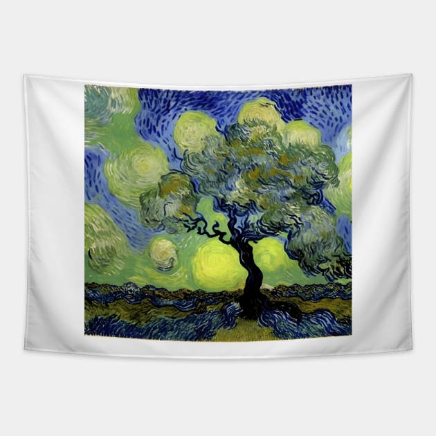 Tree Raised By Many Suns Tapestry by g-a-z-e