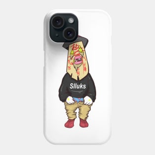 Dope hanged ghost character illustration Phone Case