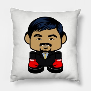 Pacquiao'bot Toy Robot 1.0 Pillow