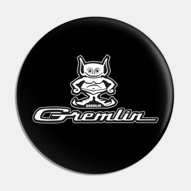 Gremlin Logo Pin by Chewbaccadoll