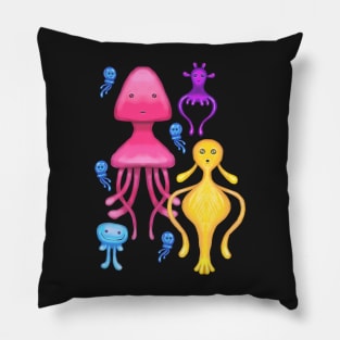 Deep sea creatures Pillow