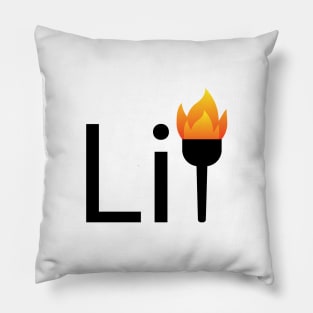 Lit artistic design Pillow