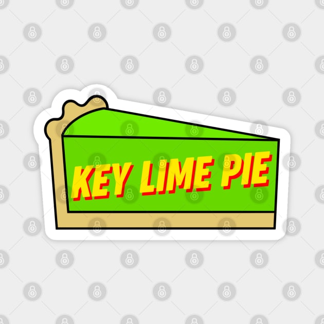 Key Lime Pie Magnet by artbykizza