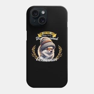 The Distinguished Hedgehog Gentleman Phone Case