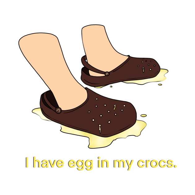 Eggs in Crocs by Julia's Creations