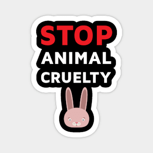 Stop Animal Cruelty Magnet