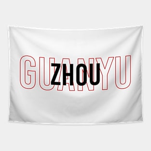 Guanyu Zhou Driver Name - 2022 Season #3 Tapestry