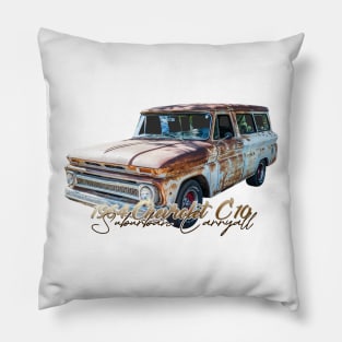 1964 Chevrolet C10 Suburban Carryall Pillow