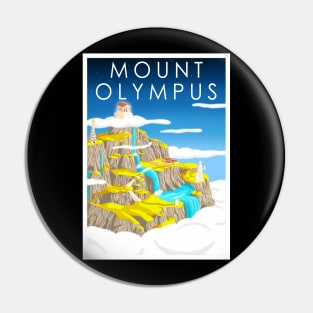 Mount Olympus Pin