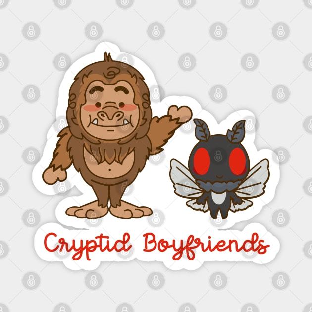 cryptid boyfriends Magnet by remerasnerds