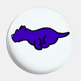 Running Dog Pin