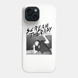 Scream Therapy Screamer block design Phone Case