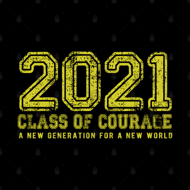 2021 Class of Courage in Yellow by Jitterfly