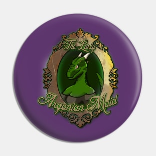 The Lusty Argonian Maid Pin