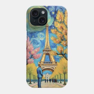 Twilight in Paris: Van Gogh's Inspiration Phone Case