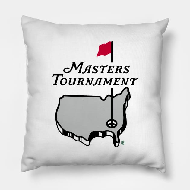 golf masters Pillow by MK67