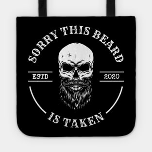 Sorry This Beard Is Taken - Skull NYS Tote